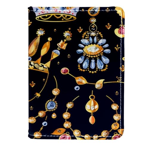 FNETJXF Reisepasshülle Damen, PU Leder Reisepasshülle, Reisedokumentenhalter, Würfelmuster Rosa Grau Gold, Muster 47, 11.5x16.5cm/4.5x6.5 in FNETJXF Reisepasshülle Damen, PU Leder Reisepasshülle, Reisedokumentenhalter, Würfelmuster Rosa Grau Gold, Muster 47, 11.5x16.5cm/4.5x6.5 in von FNETJXF