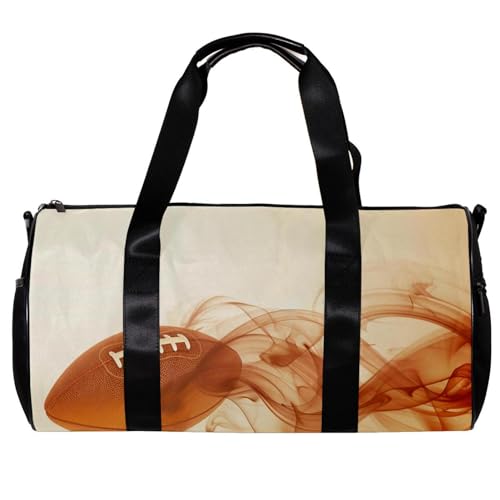 Seesack, Seesack, Damen-Turnbeutel, Reise-Yoga-Reisetasche für Training, Fußball an der Wand, Muster 1245, 45x23x23cm(17.7x9x9in) von FNETJXF