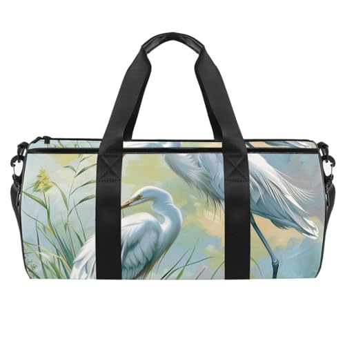 Seesack, Sporttasche, Workout-Tasche, Reisetasche, Seesack für Damen, Malerei, Tier-Faultier, Muster 6103, 45x23x23cm(17.7x9x9in) von FNETJXF