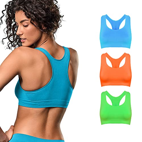 FOCENZA Sport-BH Top Gym Damen, Nahtlose Technologie, Made in Italy von FOCENZA