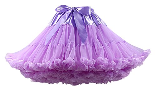FOLOBE Erwachsene luxuriöse weiche Chiffon Petticoat Tüll Tutu Rock Damen Tutu Kostüm Petticoat Ballett Tanz Rock FOLOBE Erwachsene luxuriöse weiche Chiffon Petticoat Tüll Tutu Rock Damen Tutu Kostüm Petticoat Ballett Tanz Rock von FOLOBE