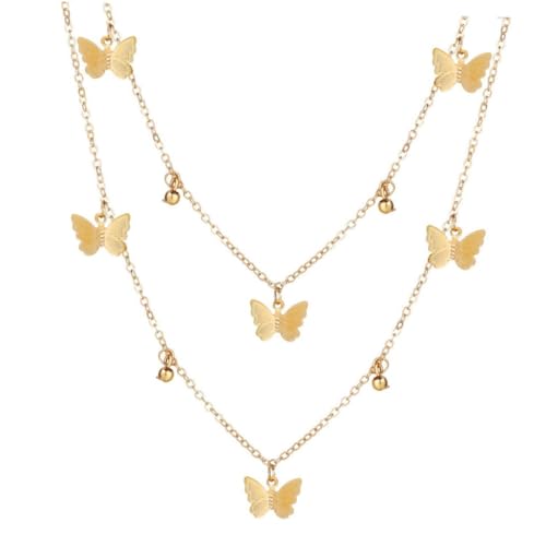 FOMIYES 1 Stück Layer Halskette mit Anhänger für Damen Verstellbare Kette für Partys Geburtstage Anlässe Geschenkidee für Frauen FOMIYES 1 Stück Layer Halskette mit Anhänger für Damen Verstellbare Kette für Partys Geburtstage Anlässe Geschenkidee für Frauen von FOMIYES