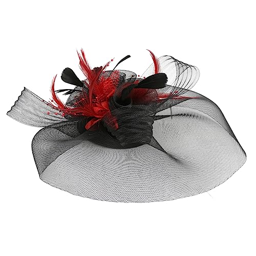 1 Stk Partyblume Hochzeit Haarspange -mesh-haarspange Derby-cap Für Damen Haarschmuck Für Frauen Abschlussball Steckbrett Gesicht Bedecken Fräulein Gittergewebe von FOMIYES