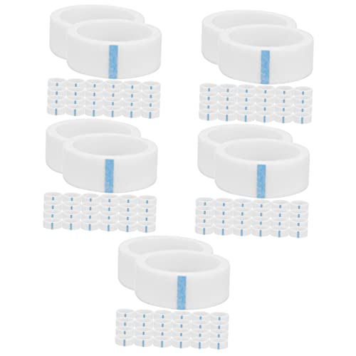 FOMIYES 150 Rollen Isolationsvlies wimpernband wimpernverlängerung Stoffband aus Papier Wimpern liefert Wimpernzubehör Eye-Lifting-Tape doppeltes Augenlid Klebeband Stoffgürtel Lieferungen von FOMIYES