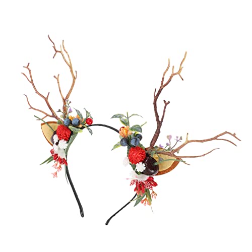 FOMIYES 1Stk Geweih Stirnband Haarnadel gefälscht Weihnachtsfeier weihnachtsdeko weihnachts kopfschmuck weihnachtsbaum deko Geweihhaar tragen Foto-Requisiten-Kopfschmuck Plastikzweig FOMIYES 1Stk Geweih Stirnband Haarnadel gefälscht Weihnachtsfeier weihnachtsdeko weihnachts kopfschmuck weihnachtsbaum deko Geweihhaar tragen Foto-Requisiten-Kopfschmuck Plastikzweig von FOMIYES