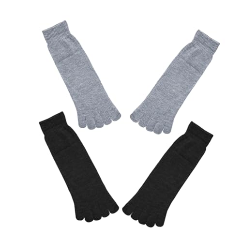 FOMIYES 2 Paare Fünf-zehner-trennungssocken Sandale, Slipper, Socke Sportsocken Herren Grip-socken Rutschfeste Zehensocken Japanische Zehensocken Fünf-zehnte-socken Laufen Socken Baumwolle FOMIYES 2 Paare Fünf-zehner-trennungssocken Sandale, Slipper, Socke Sportsocken Herren Grip-socken Rutschfeste Zehensocken Japanische Zehensocken Fünf-zehnte-socken Laufen Socken Baumwolle von FOMIYES