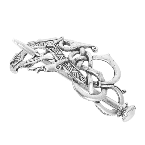 FOMIYES 2St Haarspangen aus Metall Haarschmuck für Männer Hand Haarspange aus Metall runde Haarmanschette Haarstock Haarklammer Haarnadel Vintage-Haare Haar Klammern Legierung Diashow Mann von FOMIYES