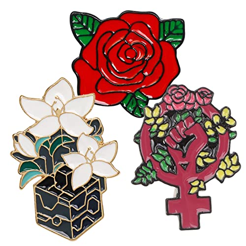 FOMIYES 3Stücke Feministische Brosche Anstecknadel für Kleidung Hüte Schals Kreatives Schmuckzubehör für Frauen Stilvolle Feminismus Accessoires FOMIYES 3Stücke Feministische Brosche Anstecknadel für Kleidung Hüte Schals Kreatives Schmuckzubehör für Frauen Stilvolle Feminismus Accessoires von FOMIYES