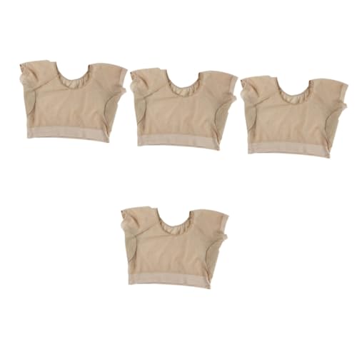 FOMIYES 4 Stück Schweißpads unter den Achseln Blouson-Tankini-Tops für Damen Übungs-BHs für Frauen Damen-Unterhemden Damenoberteile Achselweste Sommer-Schweißpolsterweste gewaschen Jacke von FOMIYES