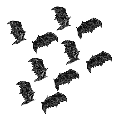 FOMIYES 5 Paar Diy-material Flügelclips Fledermaus Haarspange Halloween-haarspange Partykopf Bopper Fledermaus-cosplay-ohren Kawaii Gothic-accessoires Vampirhaare Punk Gotisch Legierung von FOMIYES