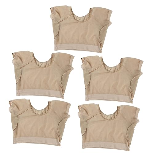 FOMIYES 5st Schweißpads Unter Den Achseln Damenwesten Unterwäsche Sommer-tanktop Leibchen Für Damen Yoga-tanktops Für Frauen Yoga-top Fräulein Bh Schweiß Aufnehmen Polyester (polyester) von FOMIYES