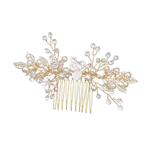 FOMIYES Accessoires Für Hochzeitskleider Haarschmuck Frauen Haarkamm Hochzeit Haarkamm Hochzeitsdekorationen Braut Blatt von FOMIYES