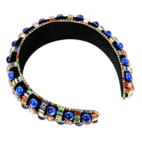 FOMIYES Diamant-stirnband Strass-stirnbänder Für Frauen Schmuck Stirnband Haargummis Für Frauen Make-up-stirnband Verschönert Pailletten Sind Acryl Strasssteine Deutlich Höher Fräulein von FOMIYES