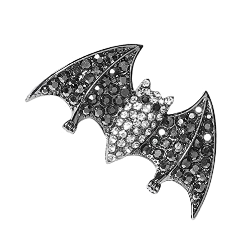 FOMIYES Lustige Fledermauskarte Strass Fledermaus Haarspange Halloween-kostüm-cosplay-versorgung Halloween-horror-haarspange Halloween-fledermaus Stirnband Legierung Strass Mädchen Gotisch von FOMIYES