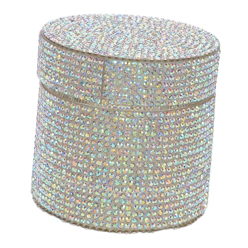 FOMIYES Nail Dappen Dish Mit Deckel Und Strass Multifunktionale Maniküre Schüssel Für Nagelkunst Großer Aufbewahrungskoffer Für Nagelwerkzeuge Und Kerzenhalter Elegantes Design Für FOMIYES Nail Dappen Dish Mit Deckel Und Strass Multifunktionale Maniküre Schüssel Für Nagelkunst Großer Aufbewahrungskoffer Für Nagelwerkzeuge Und Kerzenhalter Elegantes Design Für von FOMIYES