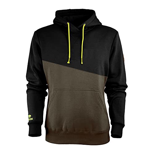 FORSBERG Hoodie Granson, Farbe:schwarz/Oliv, Größe:S von FORSBERG