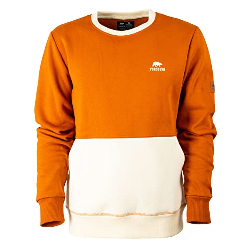 FORSBERG Sweatshirt Alvarson, Farbe:rostrot/Creme, Größe:4XL von FORSBERG