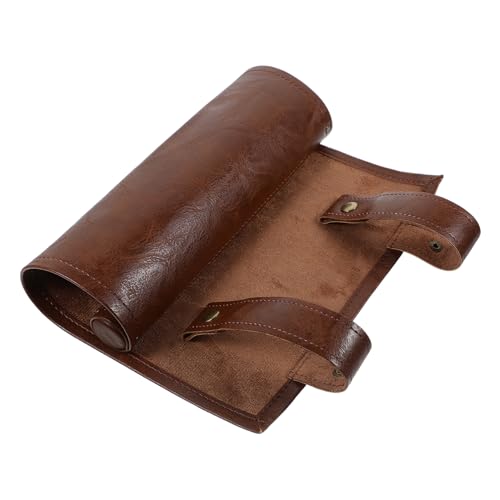 FOYTOKI Würfel Aufbewahrungstasche Würfel Etui Würfel Organizer Tasche Würfel Rollmatte Würfeltasche Tragbare Würfeltasche Pu Würfeltasche Rollender Würfelhalter Würfel von FOYTOKI