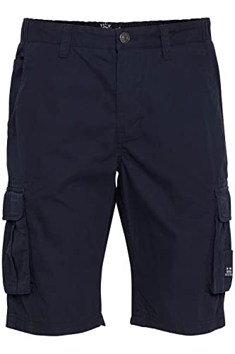 FQ1924 FQArin Herren Cargo Shorts Bermuda Kurze Hose elastischer Bund mit Kordeln und Stretch Regular Fit, Größe:2XL, Farbe:Navy Blazer (193923) von FQ1924