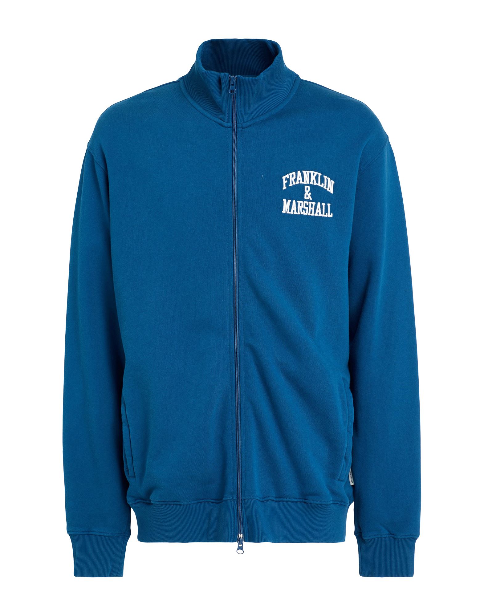 FRANKLIN & MARSHALL Sweatshirt Herren Petroleum von FRANKLIN & MARSHALL