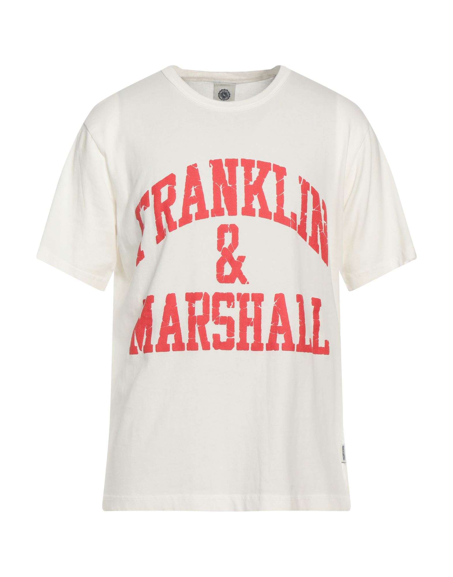 FRANKLIN & MARSHALL T-shirts Herren Elfenbein von FRANKLIN & MARSHALL