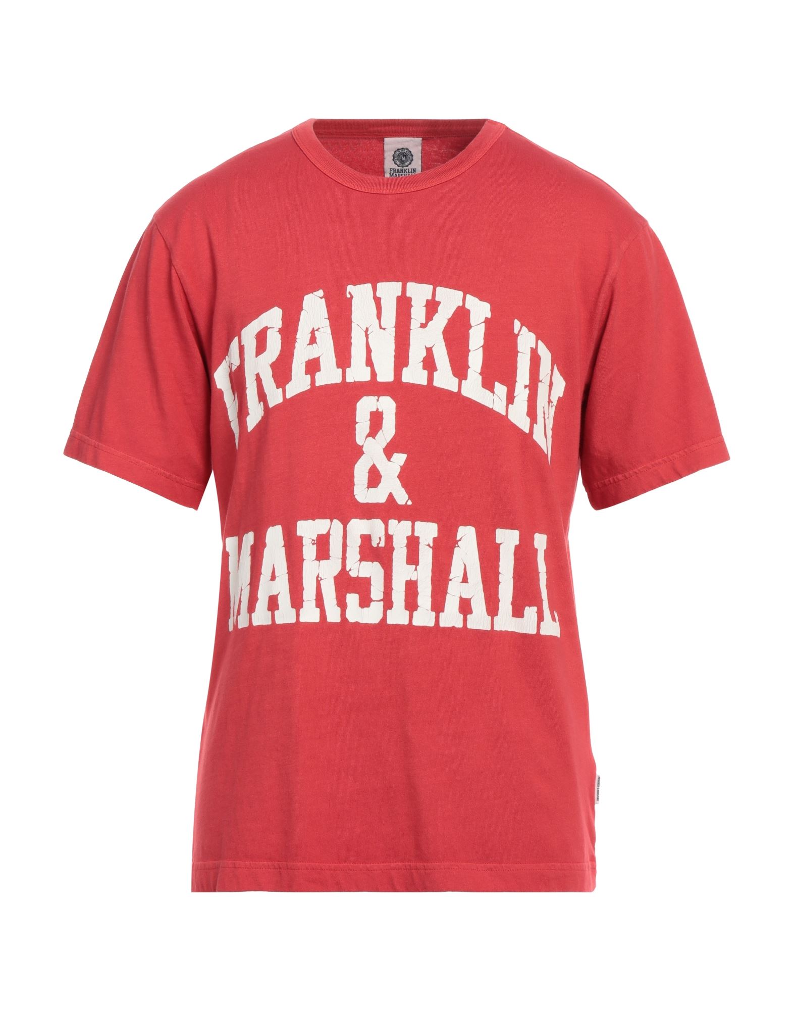 FRANKLIN & MARSHALL T-shirts Herren Rot von FRANKLIN & MARSHALL