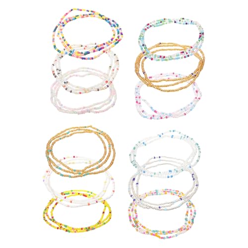 FRCOLOR 1 Satz Taillenkette Taillenperlen Hüftkette Bauchkette Für Frauen Körperkette Bauchschmuck Für Frauen Taille Rave Gürtel Wulstige Taillenkette 12 Stück FRCOLOR 1 Satz Taillenkette Taillenperlen Hüftkette Bauchkette Für Frauen Körperkette Bauchschmuck Für Frauen Taille Rave Gürtel Wulstige Taillenkette 12 Stück von FRCOLOR