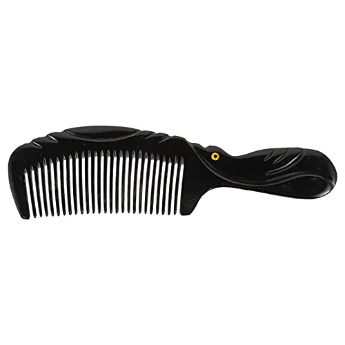 FRCOLOR 1Stk Hornschabrohr entwirrender Kamm Salon-Shampoo-Kamm Stylingkamm für Herren Hornkamm brushes bürstchen werkzeug einfacher Frisierkamm strapazierfähiger Langhaarkamm Hörner Black FRCOLOR 1Stk Hornschabrohr entwirrender Kamm Salon-Shampoo-Kamm Stylingkamm für Herren Hornkamm brushes bürstchen werkzeug einfacher Frisierkamm strapazierfähiger Langhaarkamm Hörner Black von FRCOLOR