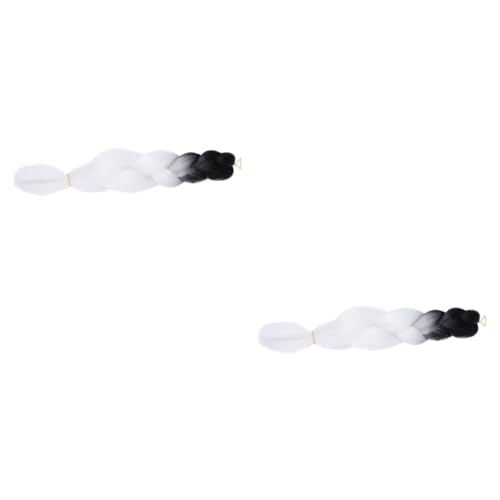 FRCOLOR 2 Stk Perücke Zöpfe Haarverlängerungen Zum Flechten Dreadlock-perücke Haarhäkelnadel Bunte Perücken Jumbo-häkelnadeln Perücke Mit Farbverlauf Geflochtene Perücken Weben FRCOLOR 2 Stk Perücke Zöpfe Haarverlängerungen Zum Flechten Dreadlock-perücke Haarhäkelnadel Bunte Perücken Jumbo-häkelnadeln Perücke Mit Farbverlauf Geflochtene Perücken Weben von FRCOLOR