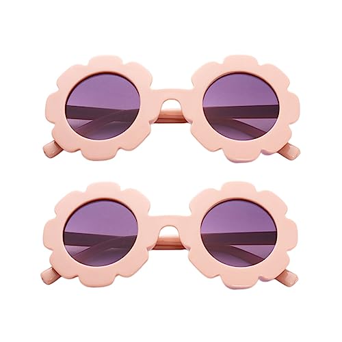 FRCOLOR 2 Stück Sonnenbrillen im Sonnenblumen Design Khaki Uv Schutz Brillen für Partys und Alltägliches Tragen Modisches Accessoire FRCOLOR 2 Stück Sonnenbrillen im Sonnenblumen Design Khaki Uv Schutz Brillen für Partys und Alltägliches Tragen Modisches Accessoire von FRCOLOR