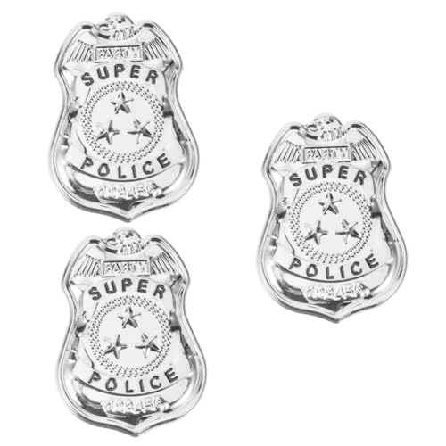 FRCOLOR 3 Stück - Accessoires für Männer Broschennadel Kostümabzeichen Polizeinadeln Abzeichen-Anhänger Dekorative Stift Sicherheitsabzeichen Abzeichen Charme Metall FRCOLOR 3 Stück - Accessoires für Männer Broschennadel Kostümabzeichen Polizeinadeln Abzeichen-Anhänger Dekorative Stift Sicherheitsabzeichen Abzeichen Charme Metall von FRCOLOR