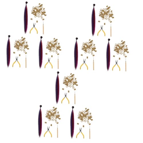 FRCOLOR 3sets Haarverlängerungs-kit 50 Verlängerungen Häkelnadel Set Freunde 50pcs * 3 FRCOLOR 3sets Haarverlängerungs-kit 50 Verlängerungen Häkelnadel Set Freunde 50pcs * 3 von FRCOLOR