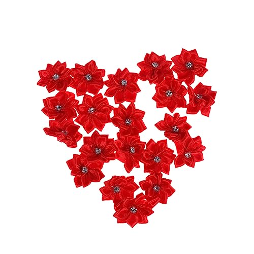 FRCOLOR 50 Stück Bastelbedarf Zum Selbermachen Brosche Bandblumen Haarband Weihnachtsdekoration Kappendekorationen Wohnaccessoires Für Zu Hause Diy Rot Zubehör Weihnachten FRCOLOR 50 Stück Bastelbedarf Zum Selbermachen Brosche Bandblumen Haarband Weihnachtsdekoration Kappendekorationen Wohnaccessoires Für Zu Hause Diy Rot Zubehör Weihnachten von FRCOLOR