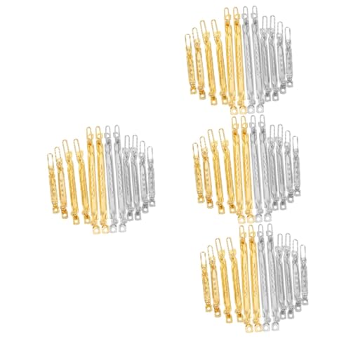FRCOLOR 4 Sets Metall-haarspangen Frosch-clip Haarnadel Für Bastelbedarf Leere Clips 16 Stück X 4 FRCOLOR 4 Sets Metall-haarspangen Frosch-clip Haarnadel Für Bastelbedarf Leere Clips 16 Stück X 4 von FRCOLOR