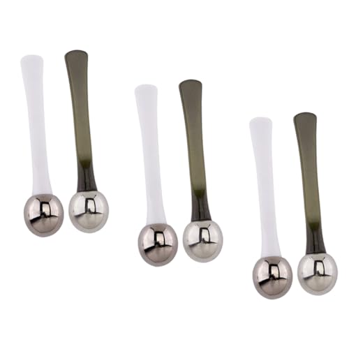FRCOLOR Augencreme-löffel -set 6-teilig Zinklegierung Augencreme-werkzeuge Gesichtscreme-löffel Für Frauen FRCOLOR Augencreme-löffel -set 6-teilig Zinklegierung Augencreme-werkzeuge Gesichtscreme-löffel Für Frauen von FRCOLOR