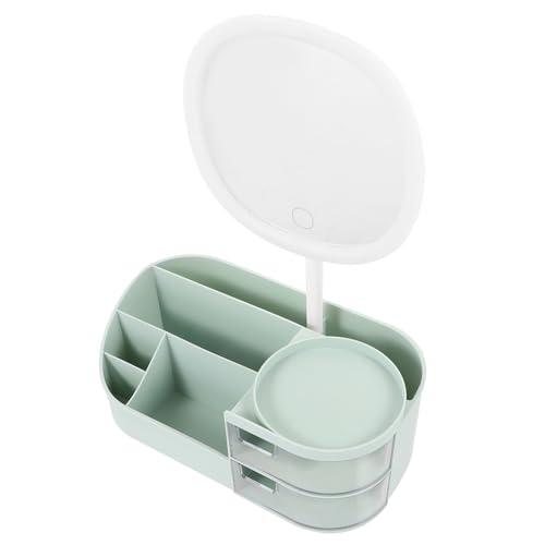 FRCOLOR Desktop Cosmetic Organizer Schublade Aufbewahrungsbox Für Make-up Hautpflege Mit Kosmetikspiegel FRCOLOR Desktop Cosmetic Organizer Schublade Aufbewahrungsbox Für Make-up Hautpflege Mit Kosmetikspiegel von FRCOLOR