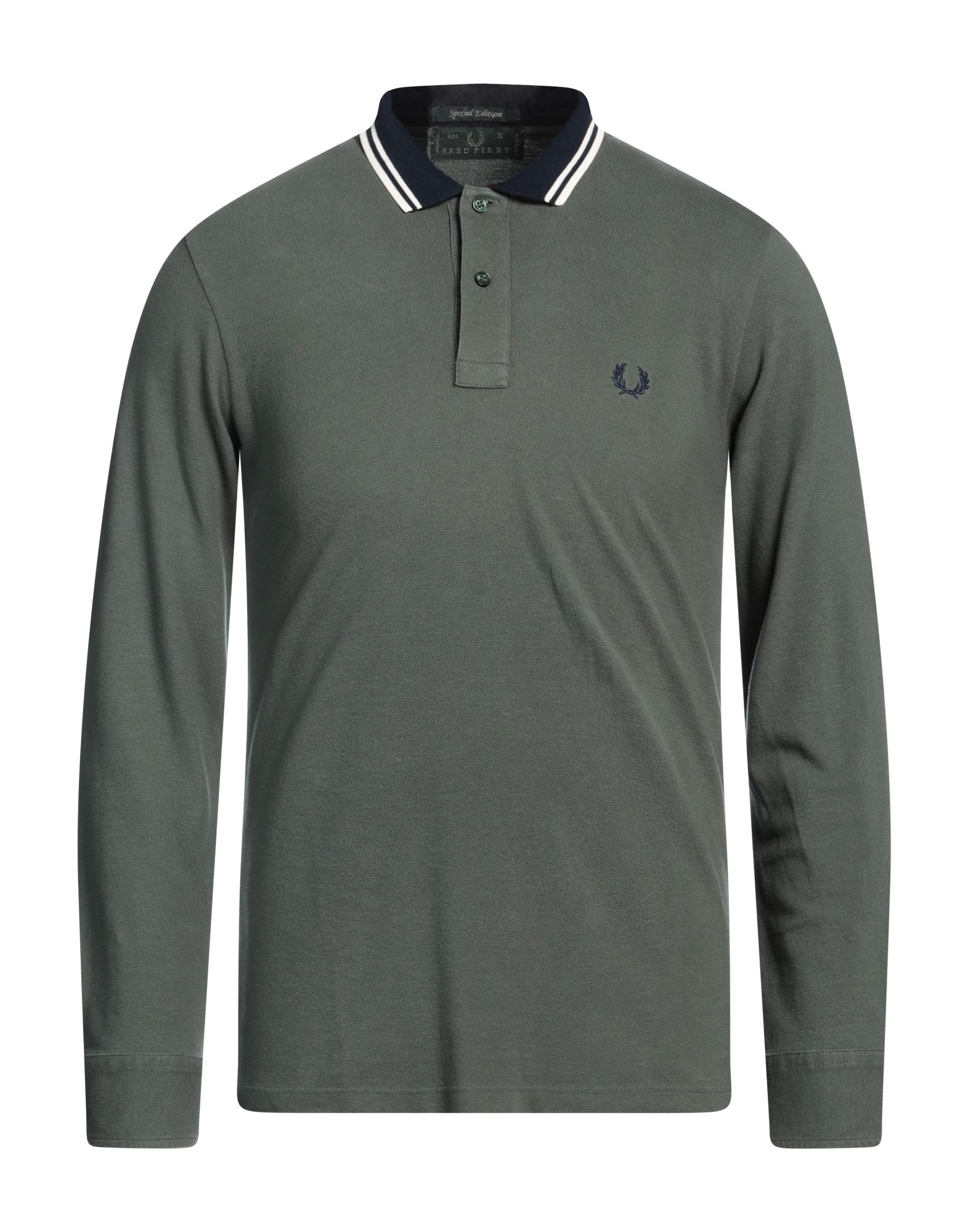 FRED PERRY Poloshirt Herren Militärgrün von FRED PERRY