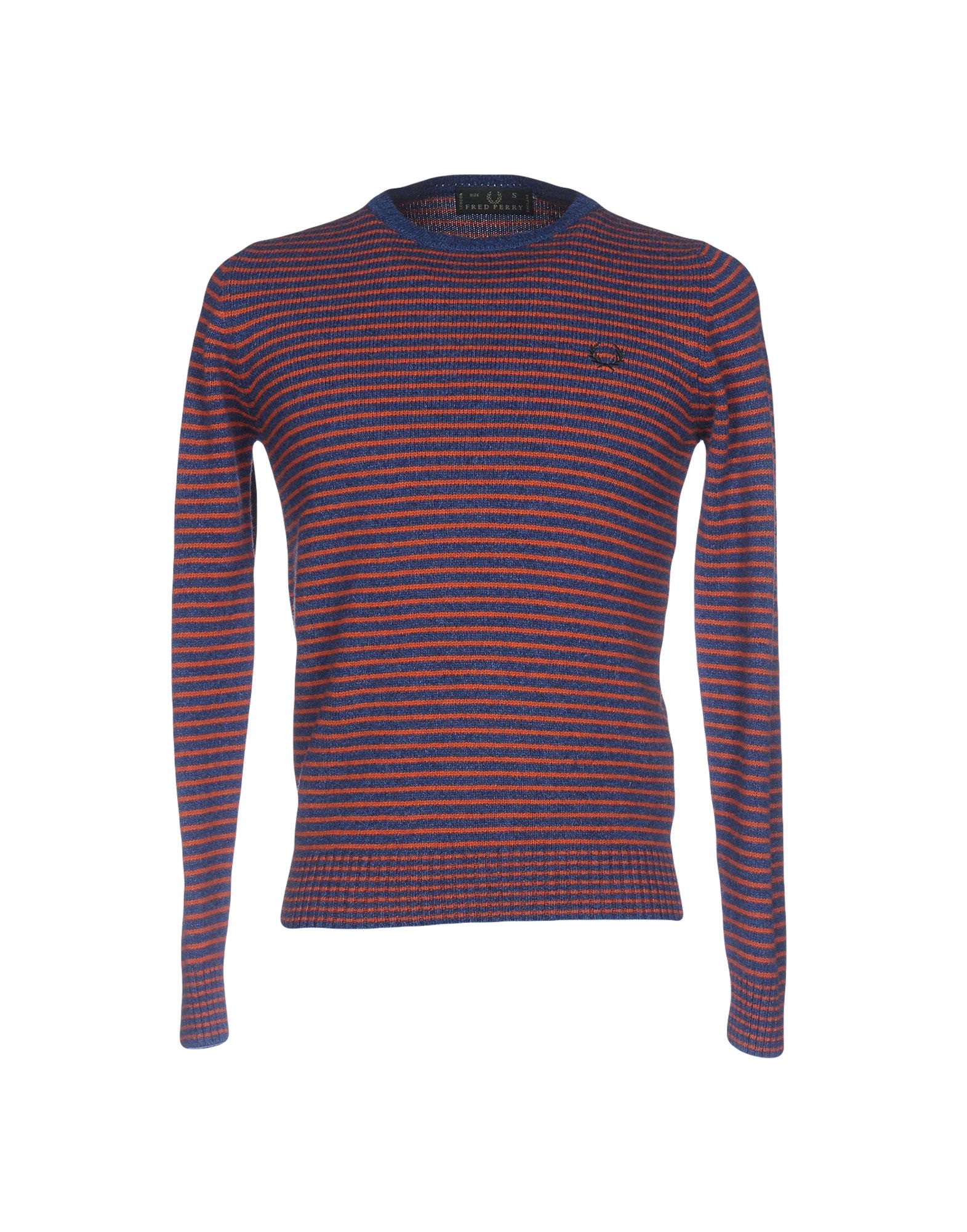 FRED PERRY Pullover Herren Taubenblau von FRED PERRY