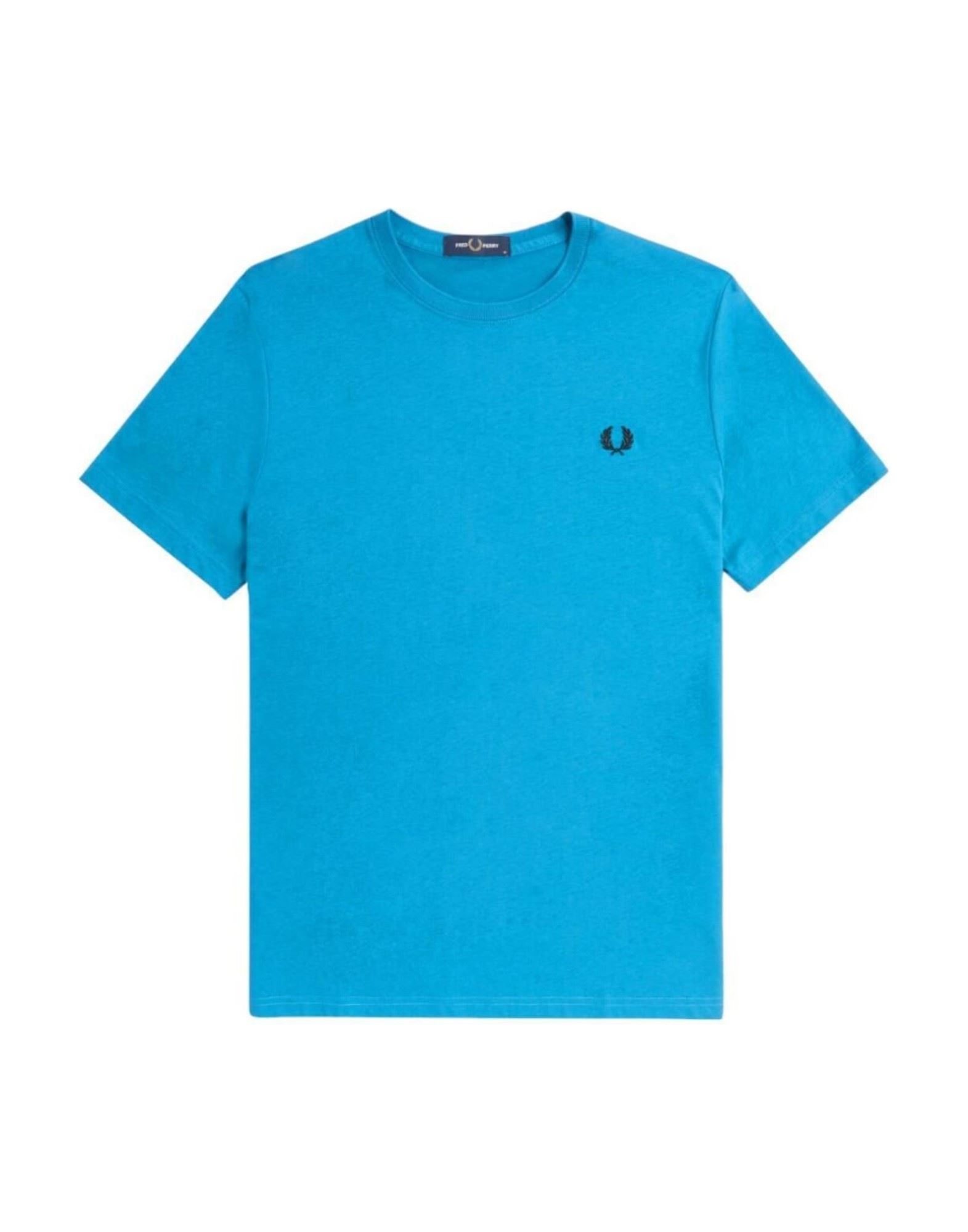 FRED PERRY T-shirts Herren Himmelblau von FRED PERRY