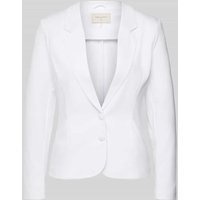 FREE/QUENT Blazer in unifarbenem Design Modell 'NANNI' in Offwhite, Größe M von FREE/QUENT