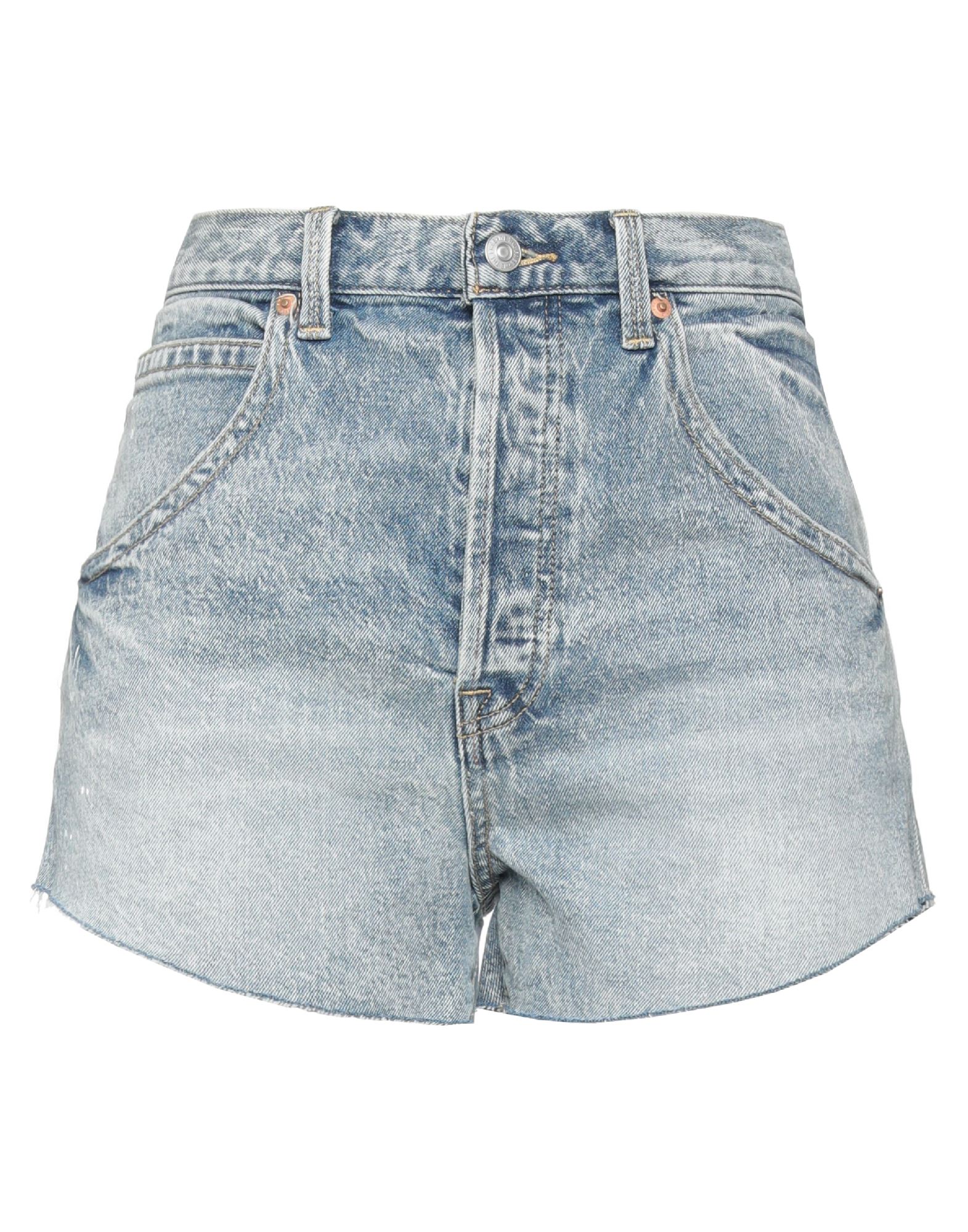 FREE PEOPLE Jeansshorts Damen Blau von FREE PEOPLE