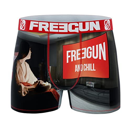 FREEGUN Herren Boxer Fgpa21/1/Bm Retroshorts, Chi, XL von FREEGUN