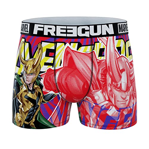 FREEGUN Herren-Boxershorts Marvel Avengers Loki, MV13, XL von FREEGUN