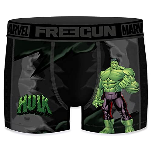 Freegun Herren-Boxershorts Marvel Avengers Hulk, Hulk 02 Aktiv Sport, M von FREEGUN