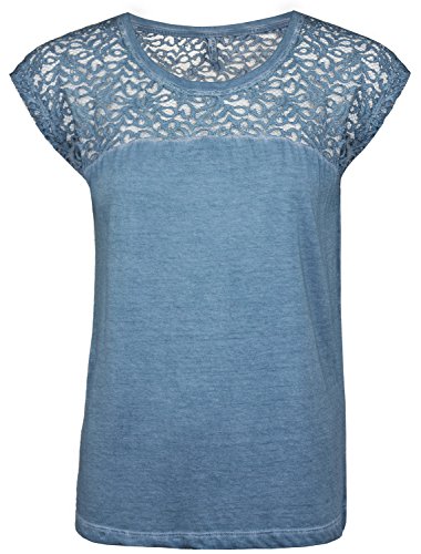 FRESH MADE Damen Shirt, Farbe:blau;Größe:L von FRESH MADE