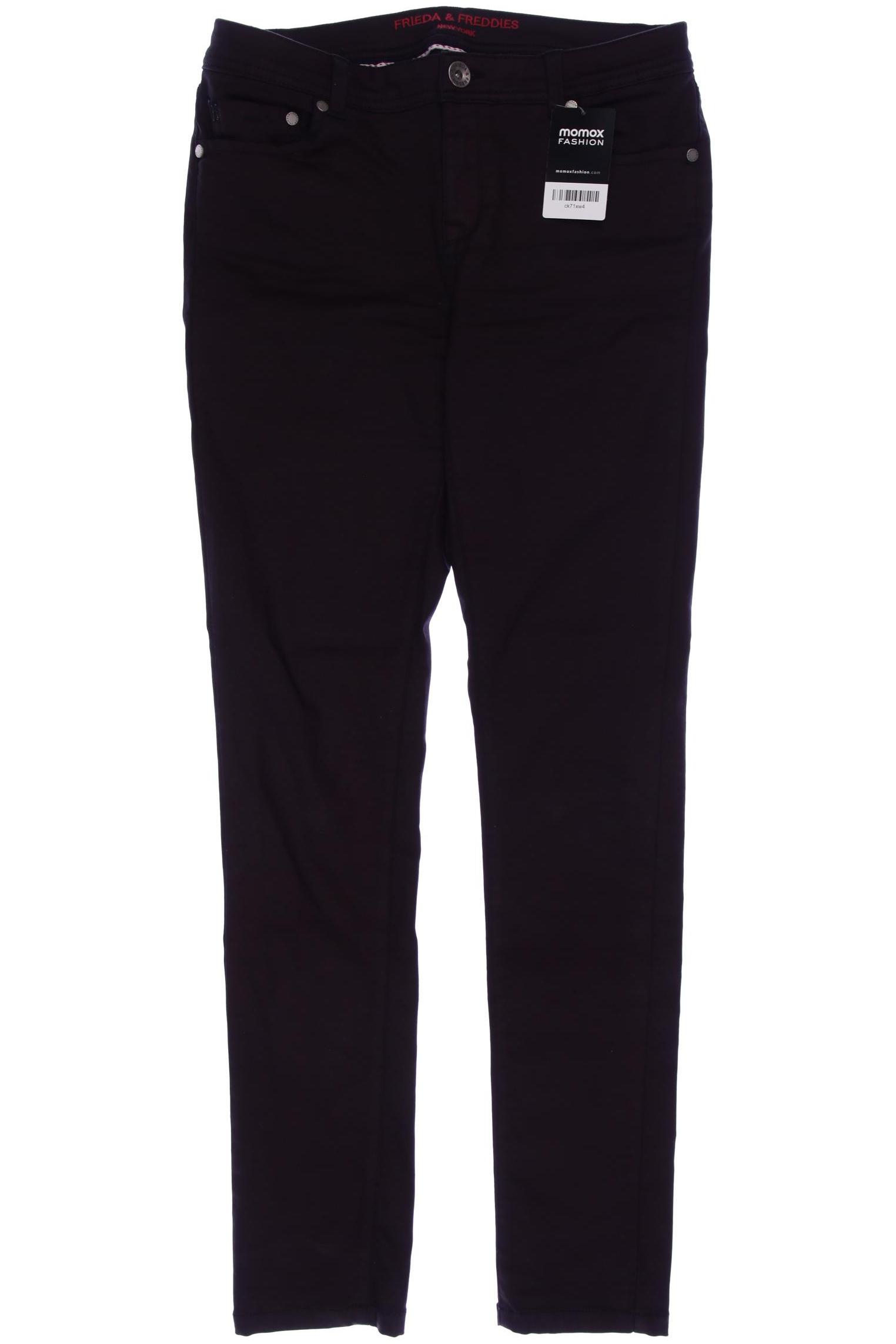 Friedafreddies Damen Stoffhose, bordeaux, Gr. 40 von FRIEDAFREDDIES