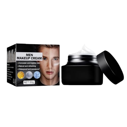 Hautpflege Make-up Creme Makeup Concealer Blemishes Blemishes Hydrating Lazy Face Gesichtscreme für Männer Frauen (Black, One Size) von FRMUIC