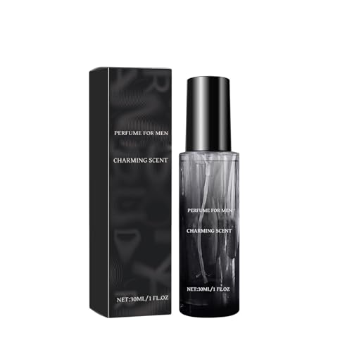 FRMUIC Parfüm Herren Herrenparfüm Erfrischender langanhaltender Duft Paar Atmosphäre Parfüm Perfume Langanhaltender Duft 30 ml (Black, One Size) von FRMUIC