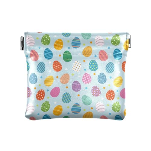 Damen-Geldbörse aus Leder, Ostereier-Muster, Feiertage, Mädchen, Damen, Handtasche, persönliche Gegenstände, Organizer, tragbar, Ostereier Muster Feiertage, 1 Size, Reisezubehör Damen-Geldbörse aus Leder, Ostereier-Muster, Feiertage, Mädchen, Damen, Handtasche, persönliche Gegenstände, Organizer, tragbar, Ostereier Muster Feiertage, 1 Size, Reisezubehör von FRODOTGV