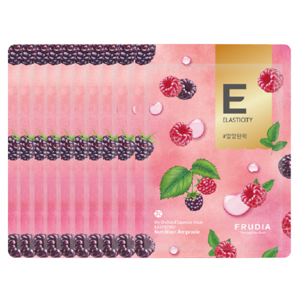 FRUDIA - My Orchard Squeeze Mask - 10stücke - Raspberry von FRUDIA